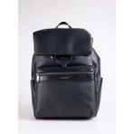 Calvin Klein Siyah Erkek Geri Dönüştürülmüş Polyamid Sırt Çantası ZIP FLAP BACKPACK