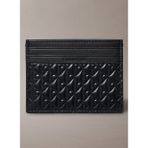 Calvin Klein Siyah Erkek Kartlık EMBOSSED EMBLEM CARD CASE