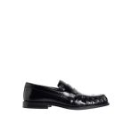 Calvin Klein Siyah Erkek Klasik Ayakkabı ESS RUBBER LOAFER WR POL LTH