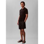 Calvin Klein Siyah Erkek Polo T-Shirt LV04LE255GUB1_SS Supıma Zıp Polo