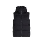 Calvin Klein Siyah Kadın Fermuarlı Yaka Normal Kalıp Yelek 00GWF4O510BAE-PW-PADDED VEST, M