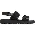 Calvin Klein Siyah Kadın Sandalet SQ MOLDED SANDAL WEBB