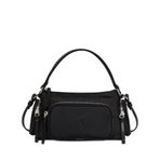 Calvin Klein Siyah Naylon El Çantası, Tek Ebat, LV04F3132G, Black, Kadın