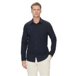 Calvin Klein Slim Fit Streç Gömlek, S, TYC14EE8590C0A7C1368FBA03, Mavi, Erkek