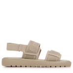 Calvin Klein SQ Molded Sandal Webb Sandalet, 38, PR-HW0HW02872PDT0238200048, GRİ, Kadın
