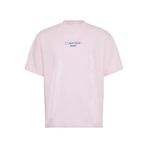 Calvin Klein SS 16S RLXD FIT CKJ GRAPHIC TEE Erkek Pembe T-Shirt