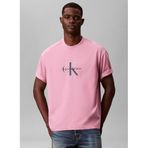 Calvin Klein Ss 16S Tricolor Monologo Graphic T-Shirt, L, LV04RE815GF5I, PEMPE, Erkek