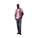 Calvin Klein Ss 16S Tricolor Monologo Graphic T-Shirt, S, LV04RE815GF5I, PEMPE, Erkek