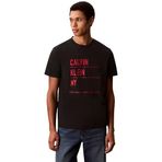 Calvin Klein Ss 30S Eu Calvin Klein Ny Graphi Erkek Tişört, Siyah, S