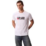 Calvin Klein Ss 30S Eu Ck Redbox Graphic Tee Erkek Tişört, Beyaz, Xl