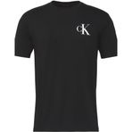 Calvin Klein Ss 30S Eu Left Chest Logo Tee Erkek Tişört, Siyah, Xl
