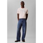 Calvin Klein Ss 30S Eu Wholesale Erkek Bisiklet Yaka T-Shirt Bej
