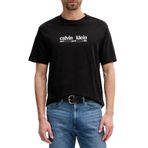 Calvin Klein Ss 30s Whsl CK NYC Graphic Tee Lv14re831g Grafik Erkek Tişörtü (1’li paket), siyah (Black), S