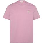 Calvin Klein Ss Badge 30S Jersey Classic Tee Pembe T-Shirt, M, LV04RC272GF5I, PEMPE, Erkek