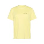 Calvin Klein SS CLASSIC GRAPHIC TEE Kadın Sarı T-Shirt