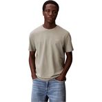Calvin Klein SS EASY MONOLOGO CASUAL PIQUE PO Erkek T-shirt, Calico, M
