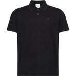 Calvin Klein SS Refined Pique Klasik Polo T-Shirt, S, LV04LC239G, Na Black, Erkek