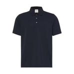 Calvin Klein SS Stripe Stretch Jacquard Polo Yaka T-Shirt, L, LV04LB220G, Lacivert, Erkek