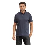 Calvin Klein Ss Supima Chest Emb Polo Yaka T-Shirt 2XL, XXL, LV04LB276G, Mavi, Erkek