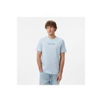 Calvin Klein Standard Logo 30S Crewnk Erkek Mavi T-Shirt