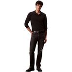 Calvin Klein Stndrd Strght Washed Cinder Erkek Jean Pantolon, Siyah, 38 Beden