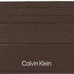 Calvin Klein SUBTLE MIX CARDHOLDER 6CC Erkek Cüzdan, Siyah, Tek Beden