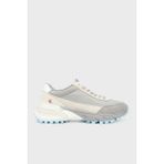 Calvin Klein Süet Detaylı Logolu Sneaker Ayakkabı YW0YW018520IP Bayan Ayakkabı YW0YW01852 0ıp - Gri-Krem
