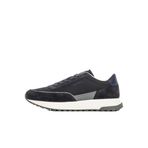 Calvin Klein Süet Detaylı Sneaker, 40, HM0HM01714, Lacivert, Erkek