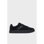 Calvin Klein Süet Logolu Sneaker Ayakkabı Erkek Ayakkabı HM0HM02200 0gj - Siyah