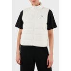 Calvin Klein Suya Dayanıklı Regular Fit Dik Yaka Şişme Yelek LV047C511GYAS Bayan Yelek LV047C511G Yas - Beyaz