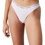 Calvin Klein Thong 3Pk Kadın Çoklu Paket Iç Giyim, Çok Renkli, Xs