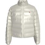 Calvin Klein UL DOWN SHINE PUFFER Kadın Ceket, Beyaz, S