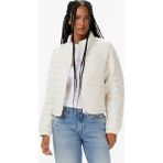Calvin Klein Ultra Lightweight Down Puffer Kadın Beyaz Ceket - YAS-Beyaz - 2XS