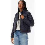 Calvin Klein Ultra Lightweight Down Puffer Kadın Mavi Ceket - 4XN-Mavi - 2XS
