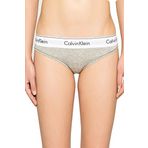 Calvin Klein Underwear Kadın Bikini Slip - Modern Pamuk gri (Grey Heather 020) M