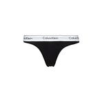 Calvin Klein Underwear kadın tanga, modern pamuk Siyah (001) M
