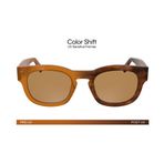 CALVIN KLEIN Unisex CKJ25601S Güneş Gözlüğü, Brown to Havana, Tek Beden