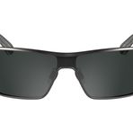 Calvin Klein Unisex Yetişkin Güneş Gözlüğü CK25102S - Mat Koyu Ruthenium Katı Gri Lensli, Mat koyu rutenyum, Ölçü Birimi