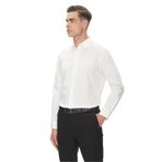 Calvin Klein Uzun Kollu Klasik Kesim Gömlek, XS, LV04LB148G, Brilliant White, Erkek