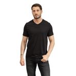 Calvin Klein V Yaka T-Shirt , S, LV040HM298UB1, Siyah, Erkek