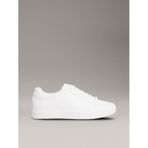 Calvin Klein VULC LACE UP MONO PU Kadın Spor Ayakkabı, Beyaz, 38