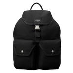 Calvin Klein WORKWEAR FLAP BACKPACK 43 Erkek Sırt Çantası, Siyah, Tek Beden