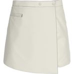 Calvin Klein WRAP SKIRT Kadın Etek, Beyaz, M