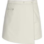 Calvin Klein WRAP SKIRT Kadın Etek, Beyaz, XS