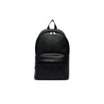 Calvin Klein XL Emblem AOP Emboss Sırt Çantası, Standart, LV04D3398GUB1, Siyah, erkek