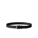 Calvin Klein Yuvarlak Tokalı Doku Deri 35 Mm Erkek Siyah Kemer Lv04D7044G-V8L,Siyah 105