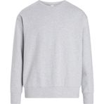 Calvin Klein Yuvarlak yakalı erkek sweatshirt, Gri (Medium Grey Heather), XL