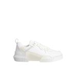 Calvin Klein YW0YW01306PSX Krem Deri Kadın Sneaker Ayakkabı