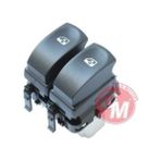 Cam Açma/kapama Anahtarı Çiftli Ön Sol Renault Clıo Iıı 05 Modus 04 10 Fişli