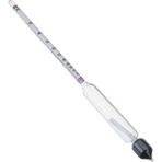 Cam Alkol-Metre 0-100 Derece Arası Alkol Seviyesi Ölçer 27 cm - Ahşap